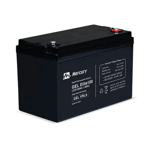Mercury Gel Battery 12v 100ahs