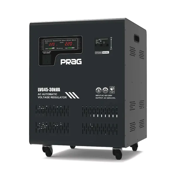 30KVA Relay 45-280 Cabinet Voltage Stabilizer